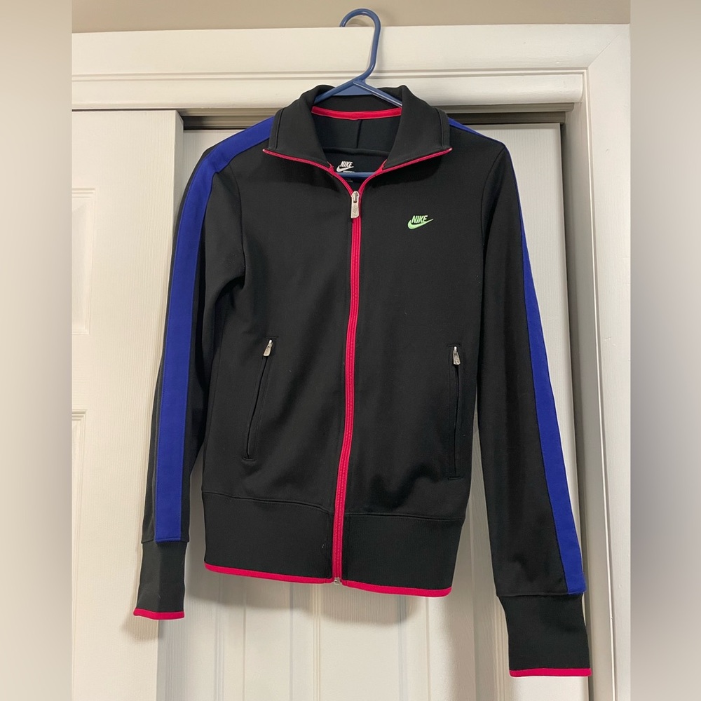 Nike zip up track jacket